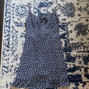 Dress with matching hair scrunchy